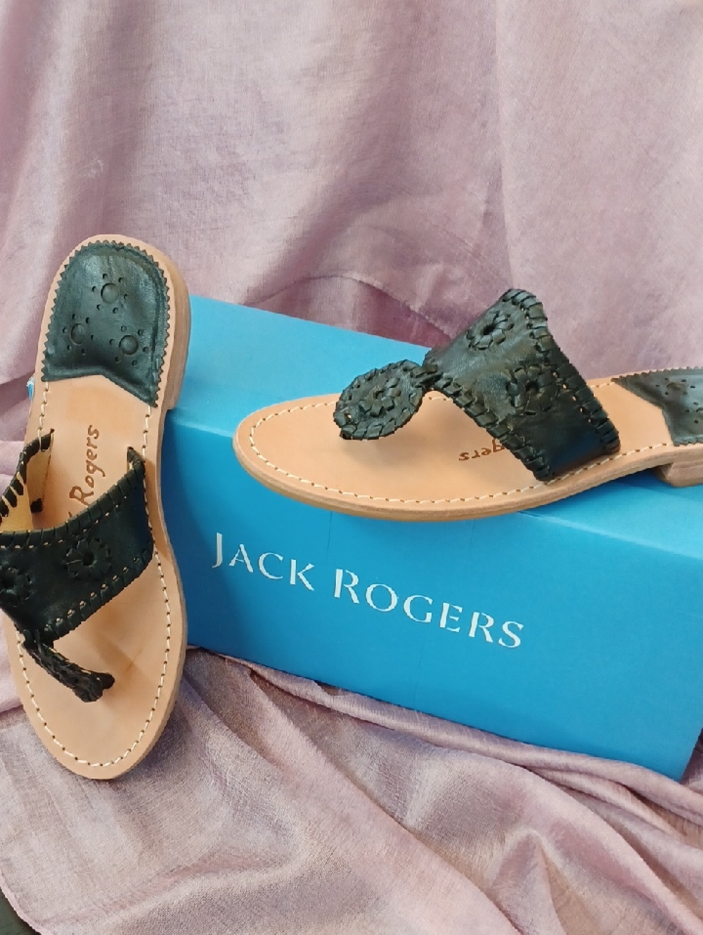 Jack Rogers Jack's Flat Sandal NIB